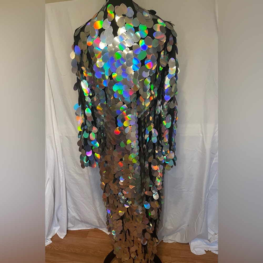 Jumbo Sequin Duster - Picture 3 of 6